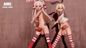 ?Futa dance? AMTKS&SMKS ‘Play’?????? - Kantai Collection animation on Crohasit
